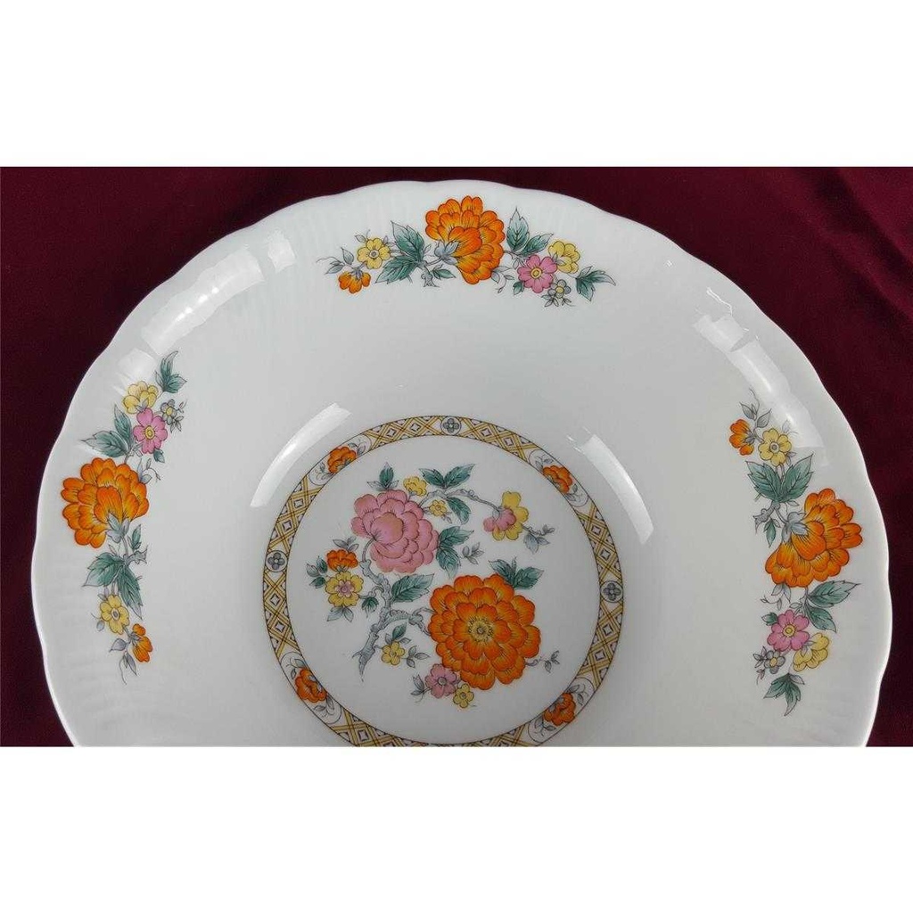 [458138256] Schüssel 21,2 cm Winterling Kirchenlamitz Blumendekor Blumen gebraucht - gut Bild 3