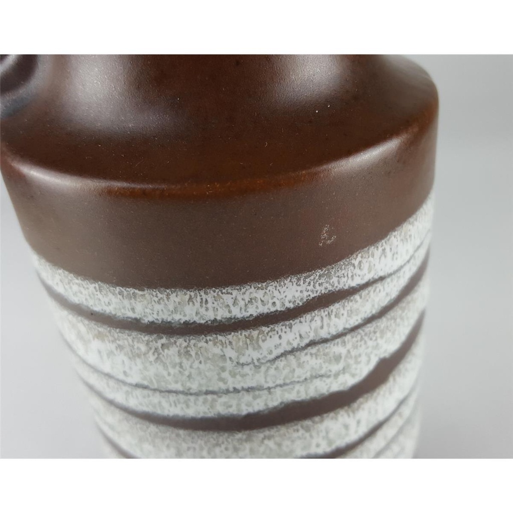[458138259] Blumenvase 28 cm Scheurich Braun gebraucht - gut Bild 4