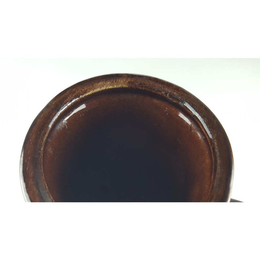 [458138259] Blumenvase 28 cm Scheurich Braun gebraucht - gut Bild 6