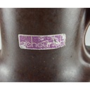 [458138259] Blumenvase 28 cm Scheurich Braun gebraucht - gut Bild 7