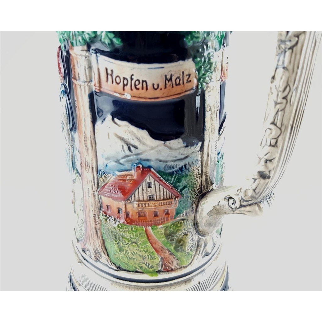 [458138262] Bierkrug Motivkrug 36 cm Marzi & Remy gebraucht - sehr gut Bild 5