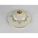 [458138270] Ragoutterrine Servierschüssel Golddekor 1,5 L Tielsch Altwasser elfenbein 7930 Beige Bild 7
