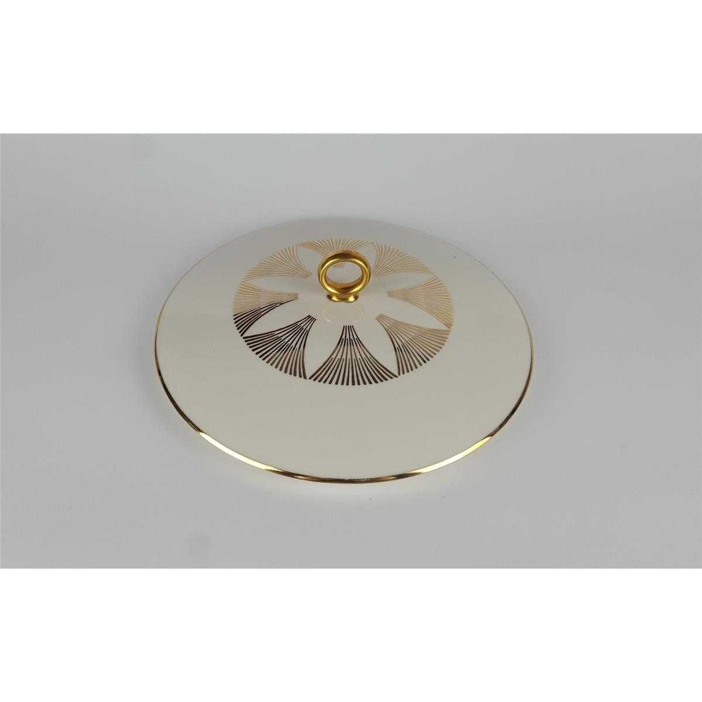 [458138275] Terrine Golddekor 1,5 L Bareuther Elfenbein Beige gebraucht - gut Bild 6