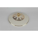 [458138275] Terrine Golddekor 1,5 L Bareuther Elfenbein Beige gebraucht - gut Bild 6