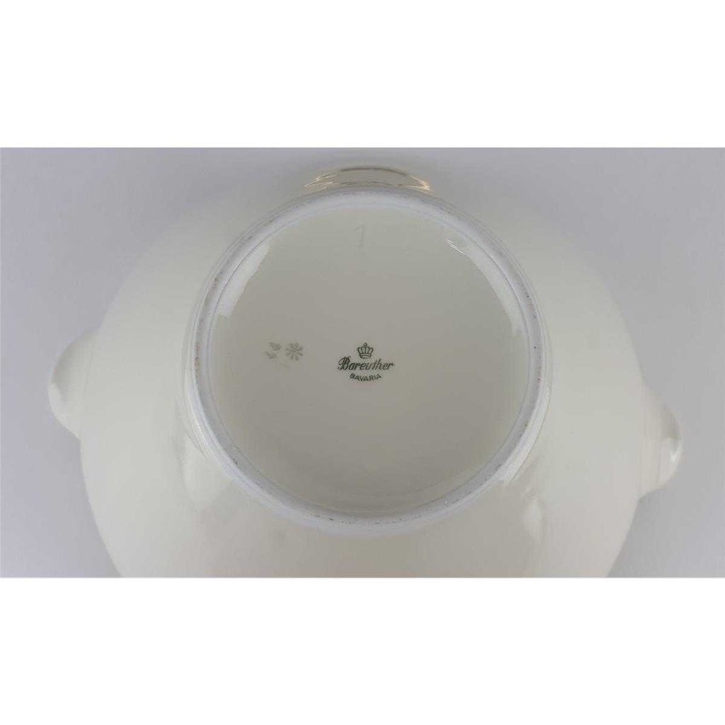 [458138275] Terrine Golddekor 1,5 L Bareuther Elfenbein Beige gebraucht - gut Bild 7