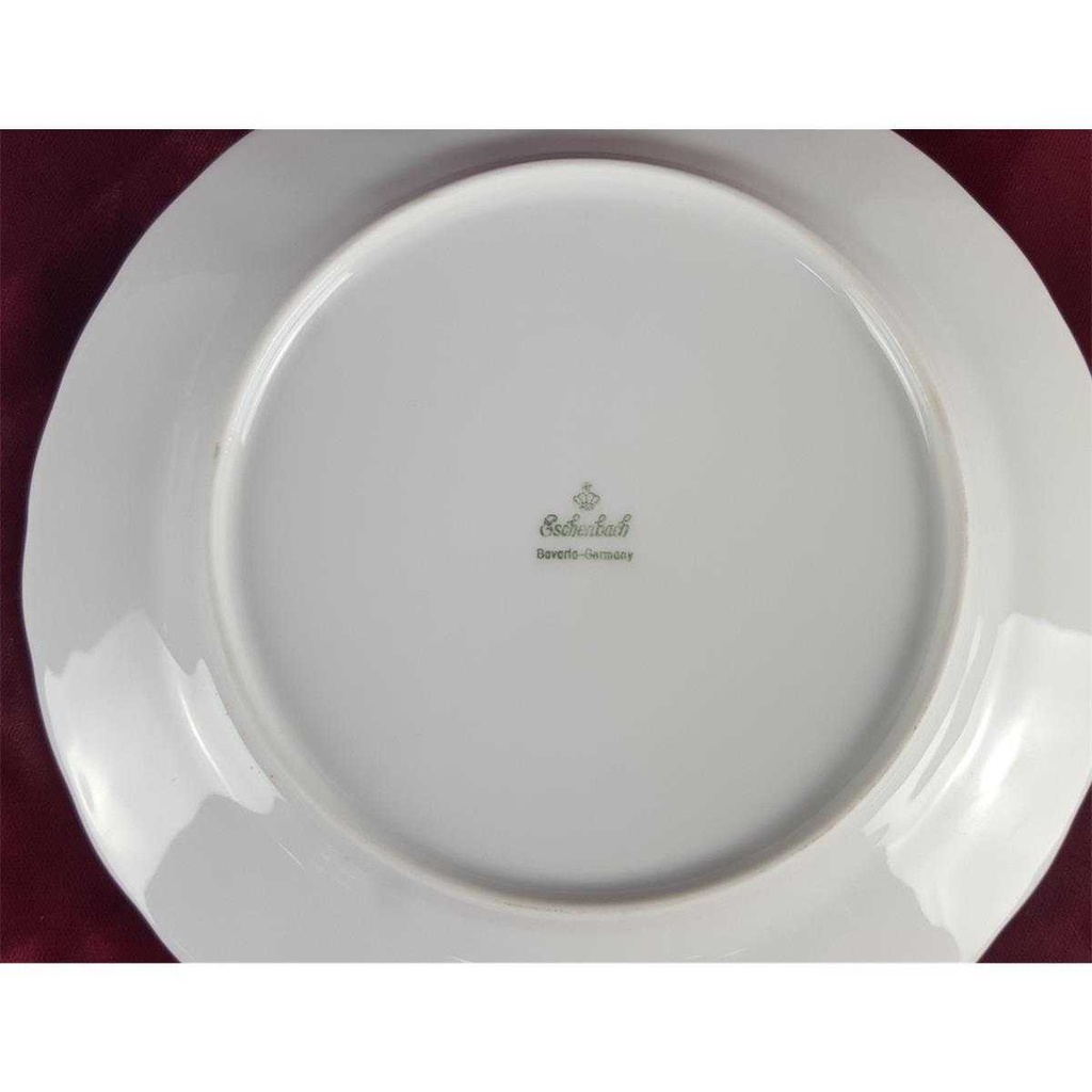 [458138278] Kuchenteller Dessertteller 19,2 cm Eschenbach Bayreuth Veilchen Dekor 1 gebraucht - sehr gut Bild 3