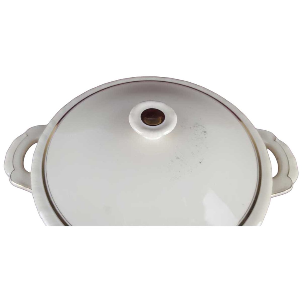 [458138280] Suppenterrine Goldrand 1,7 L Schönwald Alt Relief gebraucht - akzeptabel Bild 2