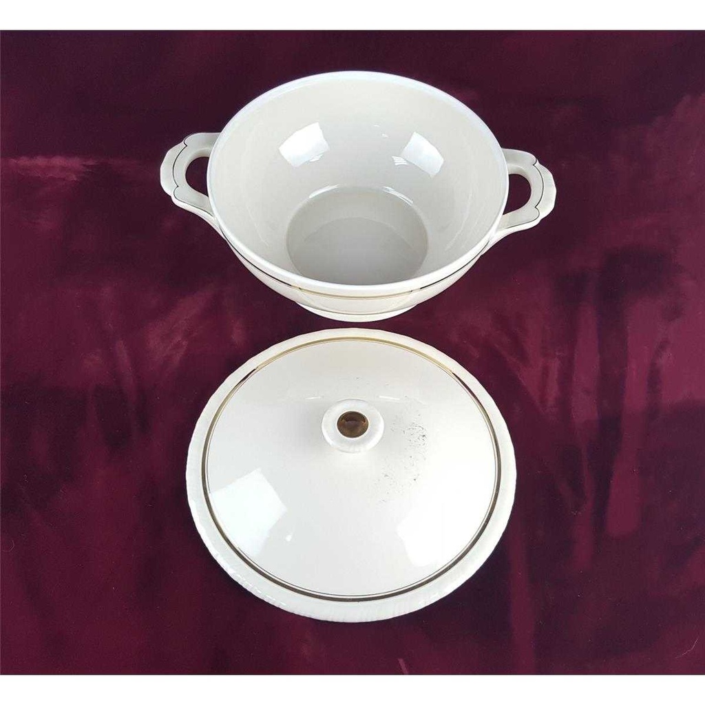 [458138280] Suppenterrine Goldrand 1,7 L Schönwald Alt Relief gebraucht - akzeptabel Bild 4