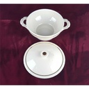 [458138280] Suppenterrine Goldrand 1,7 L Schönwald Alt Relief gebraucht - akzeptabel Bild 4