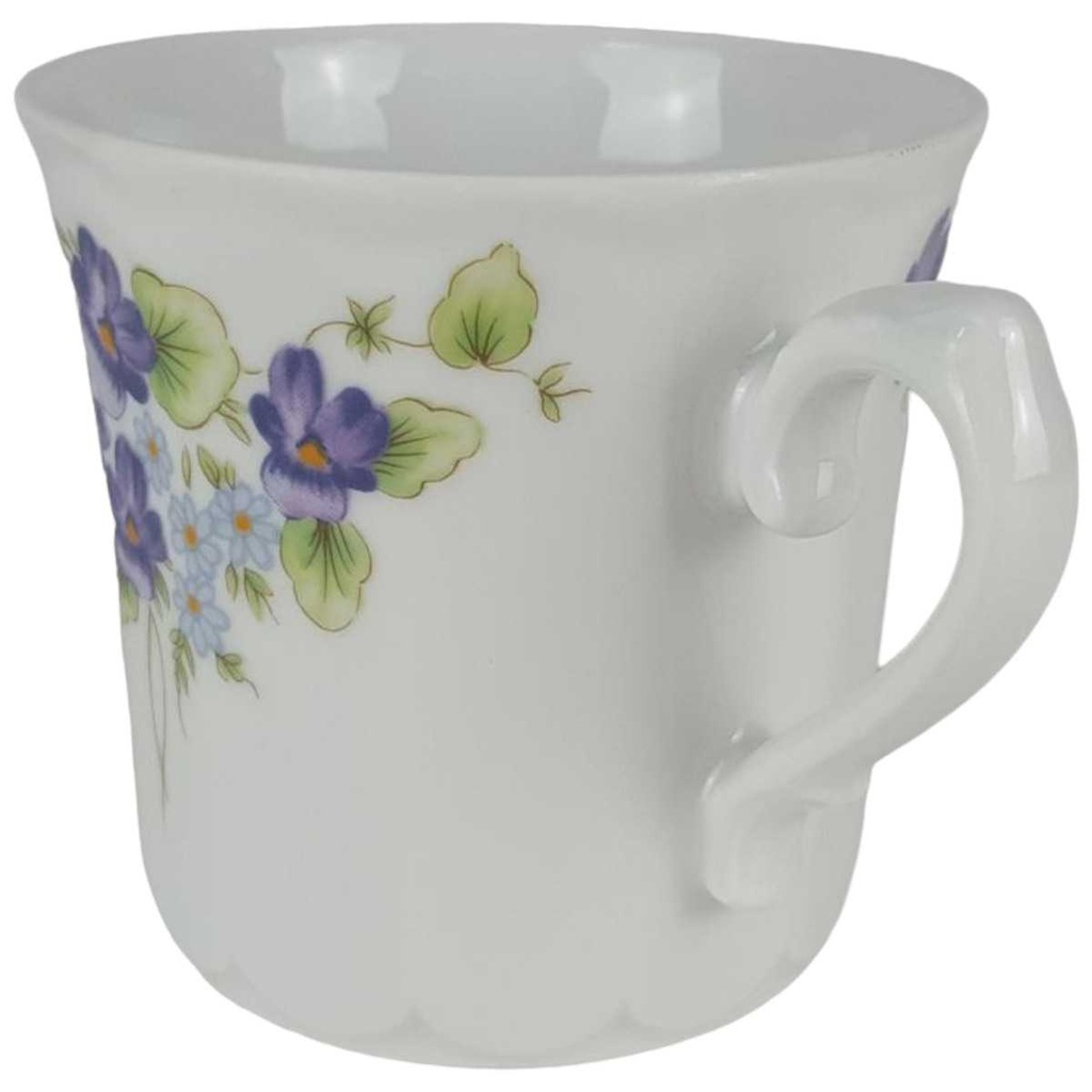 [458138282] Kaffeetasse Tasse 0,2 L Eschenbach Bayreuth Veilchen Dekor 1 Bild 2