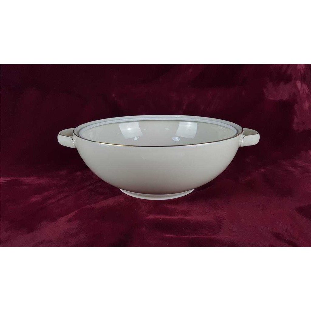 [458138283] Suppenterrine Terrine Goldrand 1,8 L Zeh Scherzer 8500 Elfenbein Beige gebraucht - gut Bild 4