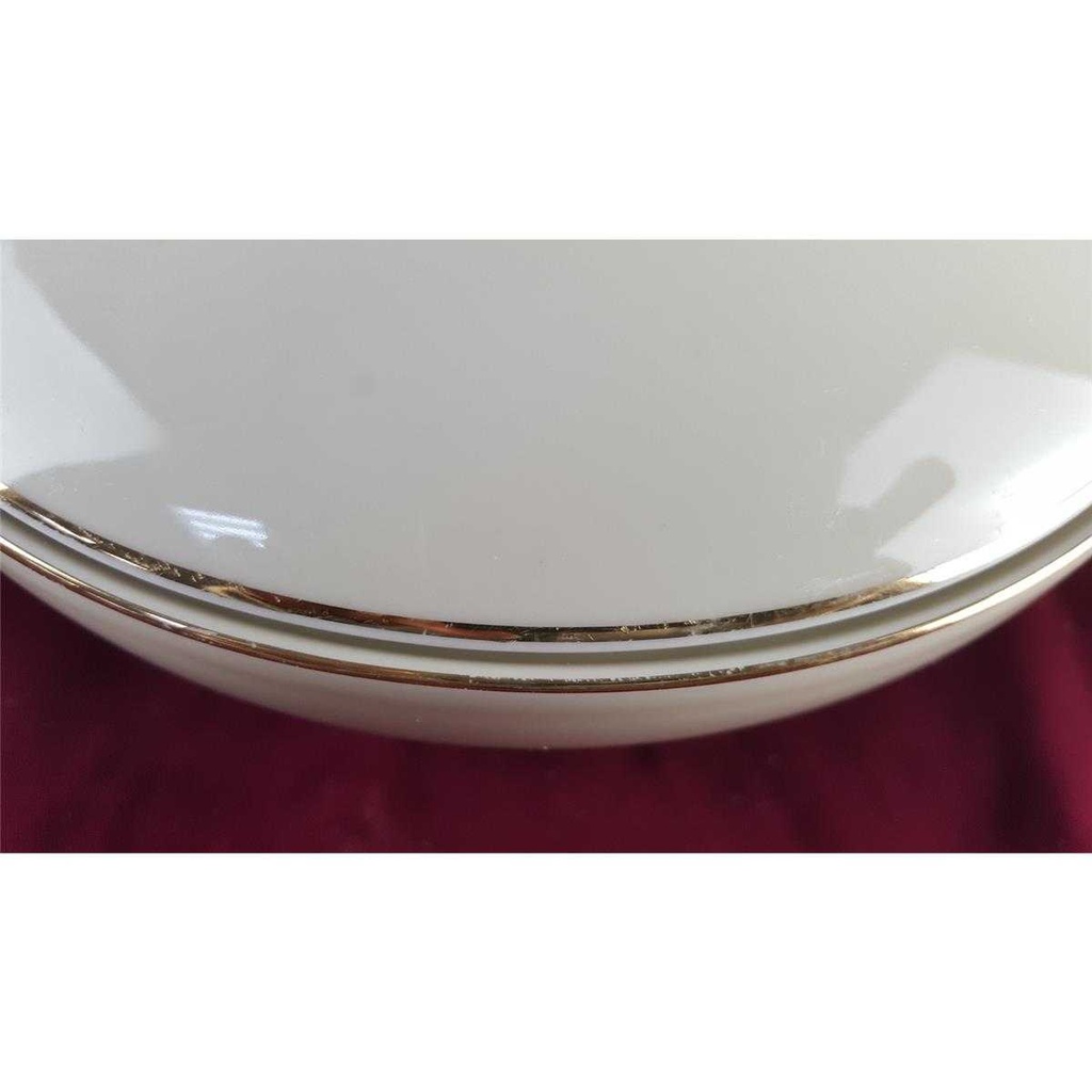 [458138283] Suppenterrine Terrine Goldrand 1,8 L Zeh Scherzer 8500 Elfenbein Beige gebraucht - gut Bild 8