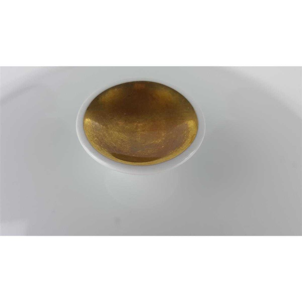 [458138288] Suppenterrine Terrine Goldrand 2 L Mitterteich Form 7106 weiß mit Bavaria gebraucht - gut Bild 4