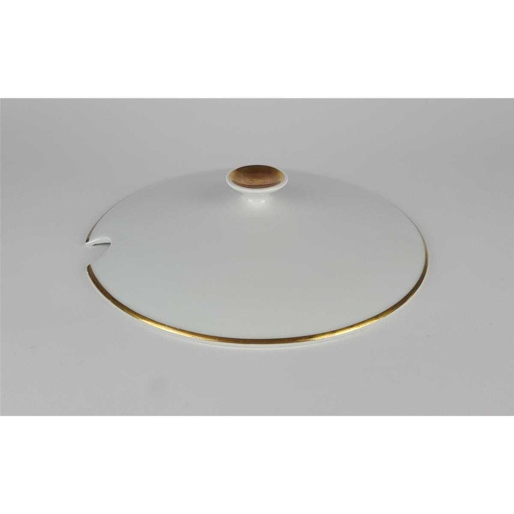 [458138288] Suppenterrine Terrine Goldrand 2 L Mitterteich Form 7106 weiß mit Bavaria gebraucht - gut Bild 6