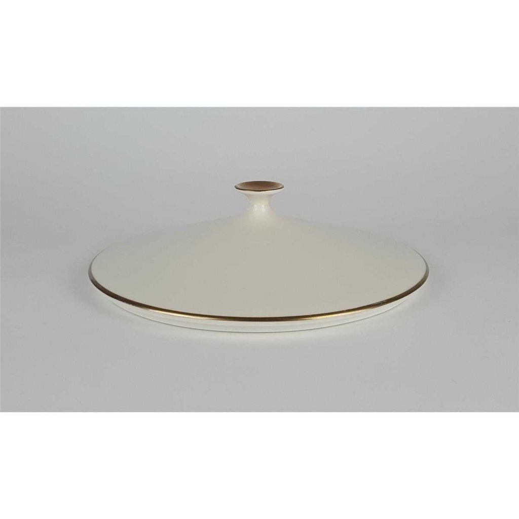[458138289] Terrine Goldrand 1,2 L Schaller Rheinpfalz Elfenbein Beige gebraucht - gut Bild 6