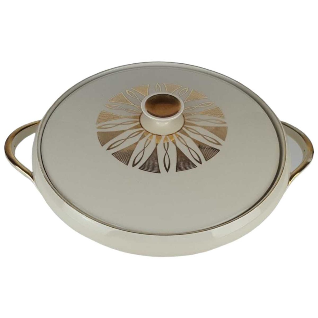[458138290] Terrine Golddekor 1,4 L Tirschenreuth Form 975 gebraucht - gut Bild 2