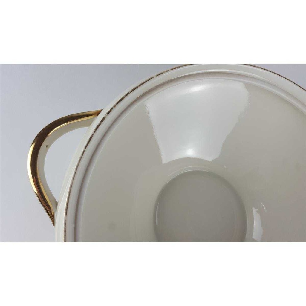 [458138290] Terrine Golddekor 1,4 L Tirschenreuth Form 975 gebraucht - gut Bild 5