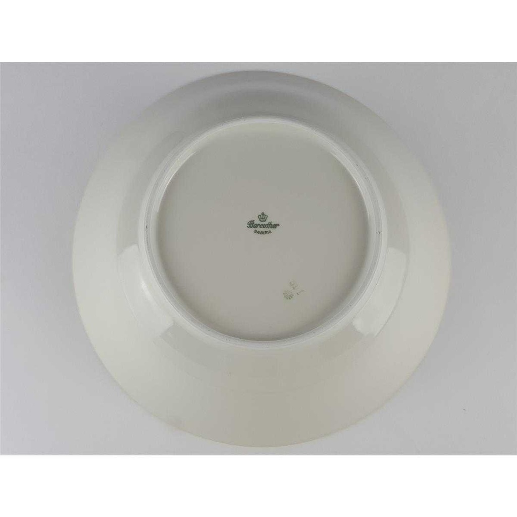 [458138291] Schüssel Goldrand 22,4 cm Bareuther Elfenbein Beige gebraucht - gut Bild 3
