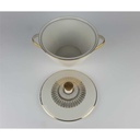 [458138295] Terrine Servierschüssel Golddekor 1,5 L Winterling Röslau Einzelteile gebraucht - gut Bild 3