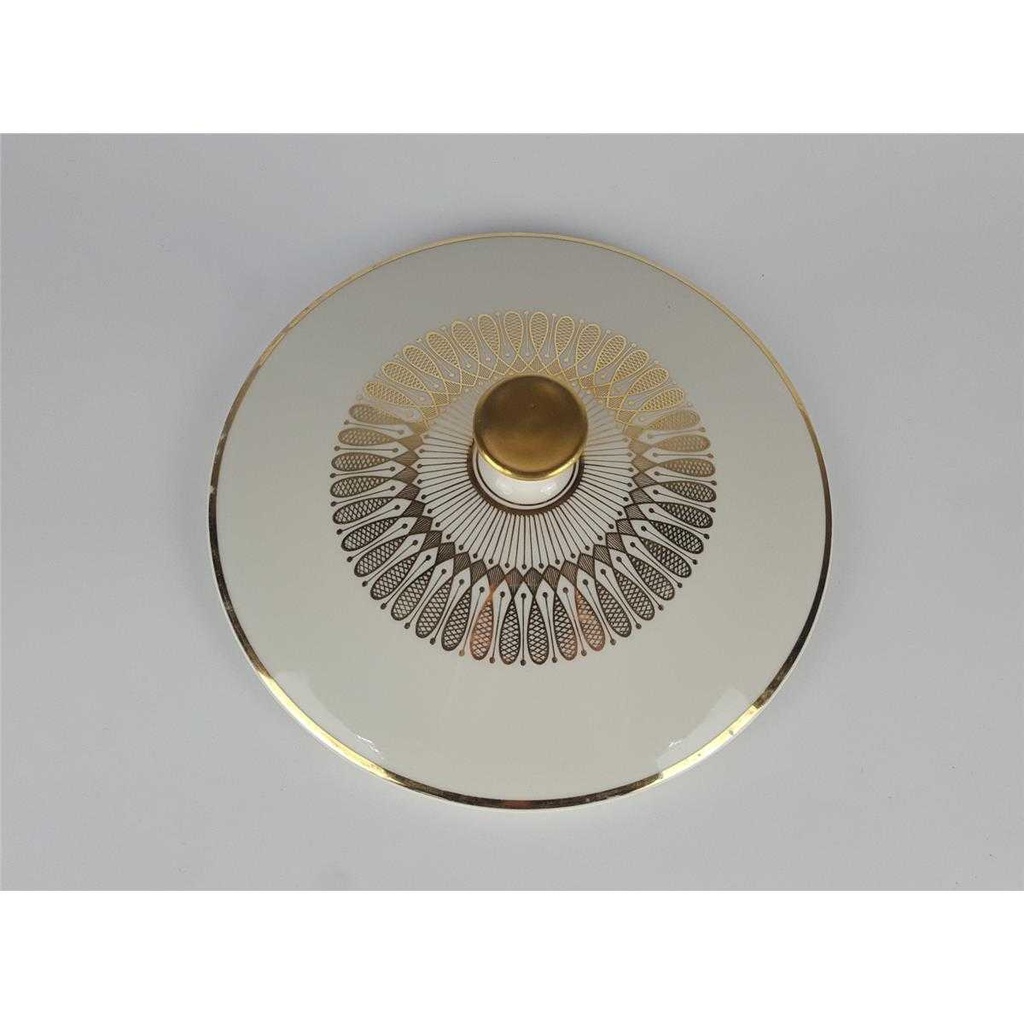 [458138295] Terrine Servierschüssel Golddekor 1,5 L Winterling Röslau Einzelteile gebraucht - gut Bild 8