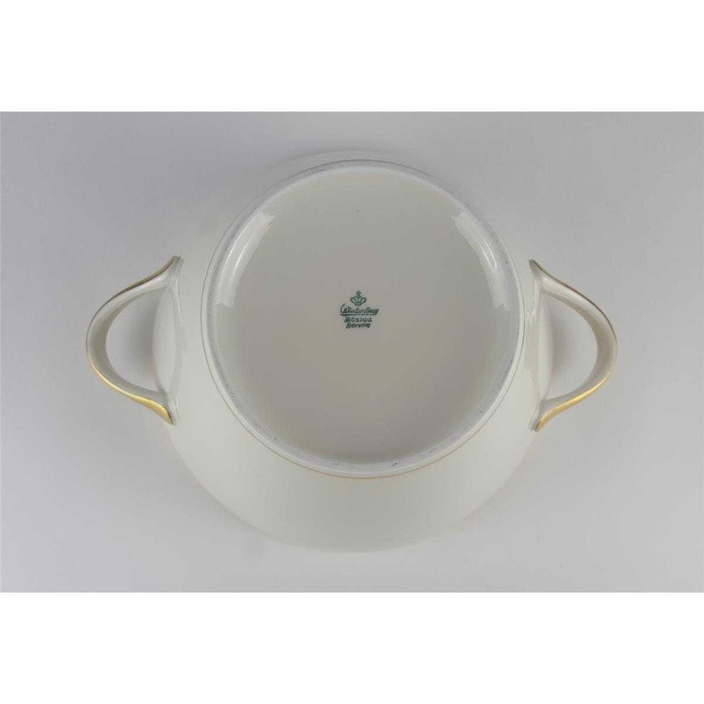 [458138295] Terrine Servierschüssel Golddekor 1,5 L Winterling Röslau Einzelteile gebraucht - gut Bild 10