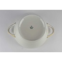 [458138295] Terrine Servierschüssel Golddekor 1,5 L Winterling Röslau Einzelteile gebraucht - gut Bild 10