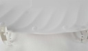 [45813835] Speiseplatte 31,5x21 cm Seltmann Weiden Leonore Weiß gebraucht - gut Bild 4