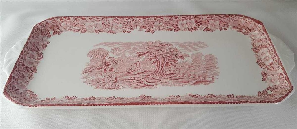 [45813837] Königskuchenplatte Tortenplatte Kuchenplatte Unicorn Woodland Rot gebraucht - sehr gut Bild 3