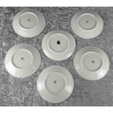 [2119014] 6er Set Kuchenteller Dessertteller 19,2 cm Händel Bavaria Einzelteile Elfenbein Beige gebraucht - akzeptabel Bild 7