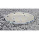[458138404] Kuchenteller Dessertteller 20,3 cm Schramberg Polka blaue Punkte gebraucht - gut Bild 3