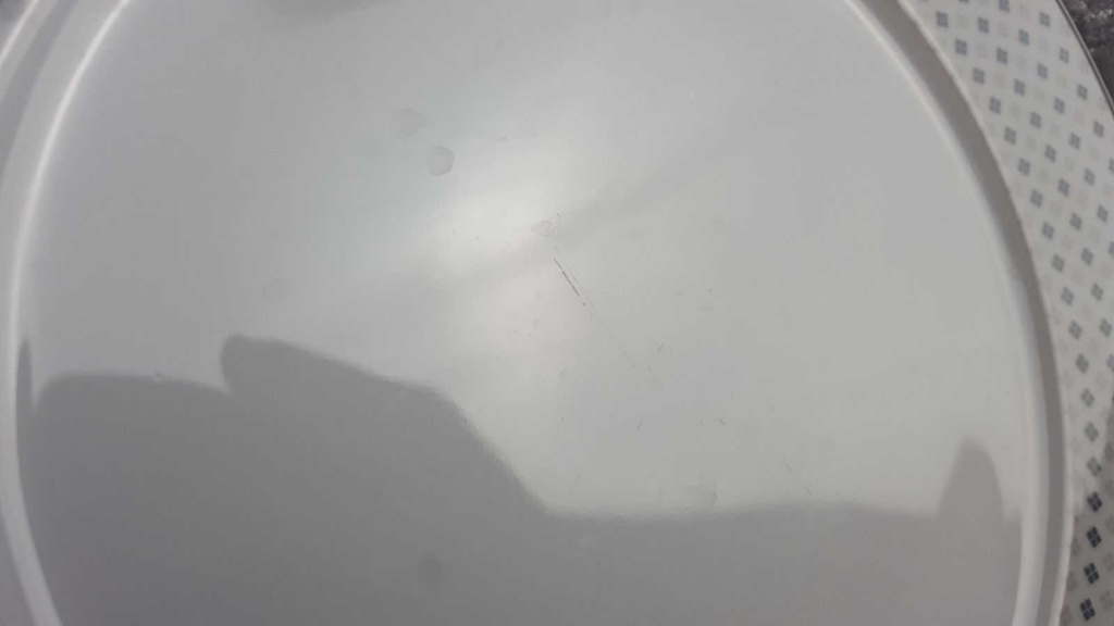 [458138405] Kuchenteller Dessertteller 20,1 cm TCM Tchibo blau grau Rautendekor gebraucht - akzeptabel Bild 3