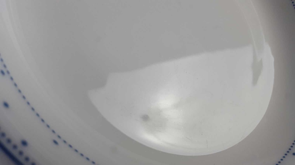 [458138407] Suppenteller 21 cm Arzberg Daily blaue Punkte Lagune gebraucht - akzeptabel Bild 3