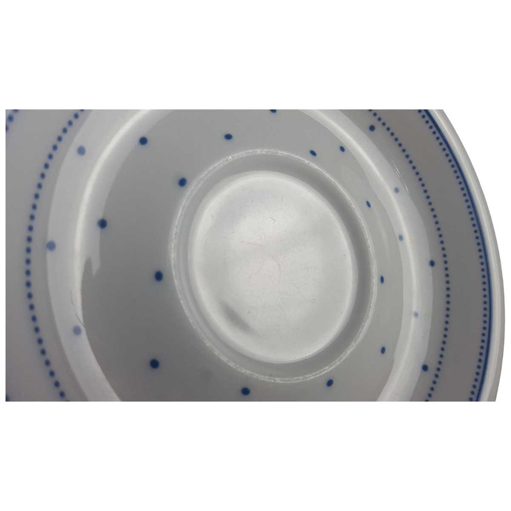 [458138408] Untertasse 14,8 cm Arzberg Daily blaue Punkte Lagune gebraucht - akzeptabel Bild 2