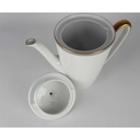 [458138414] Kaffeekanne Kanne Goldrand 1,4 L Edelstein Bavaria Grauband 21499 gebraucht - gut Bild 3