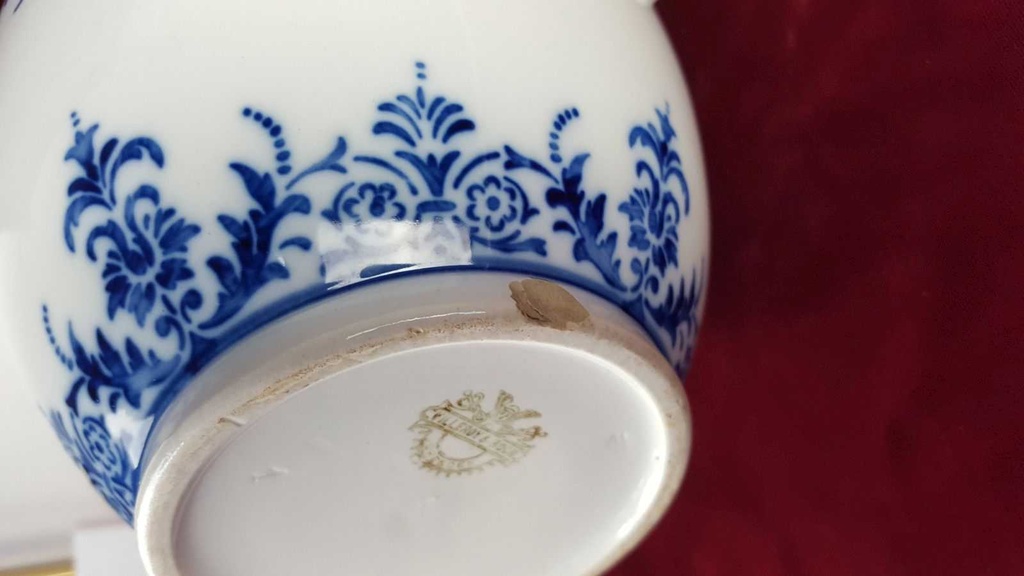 [458138422] Krug Waschkrug 3,5 L Villeroy & Boch Blumen Weiß gebraucht - akzeptabel Bild 7
