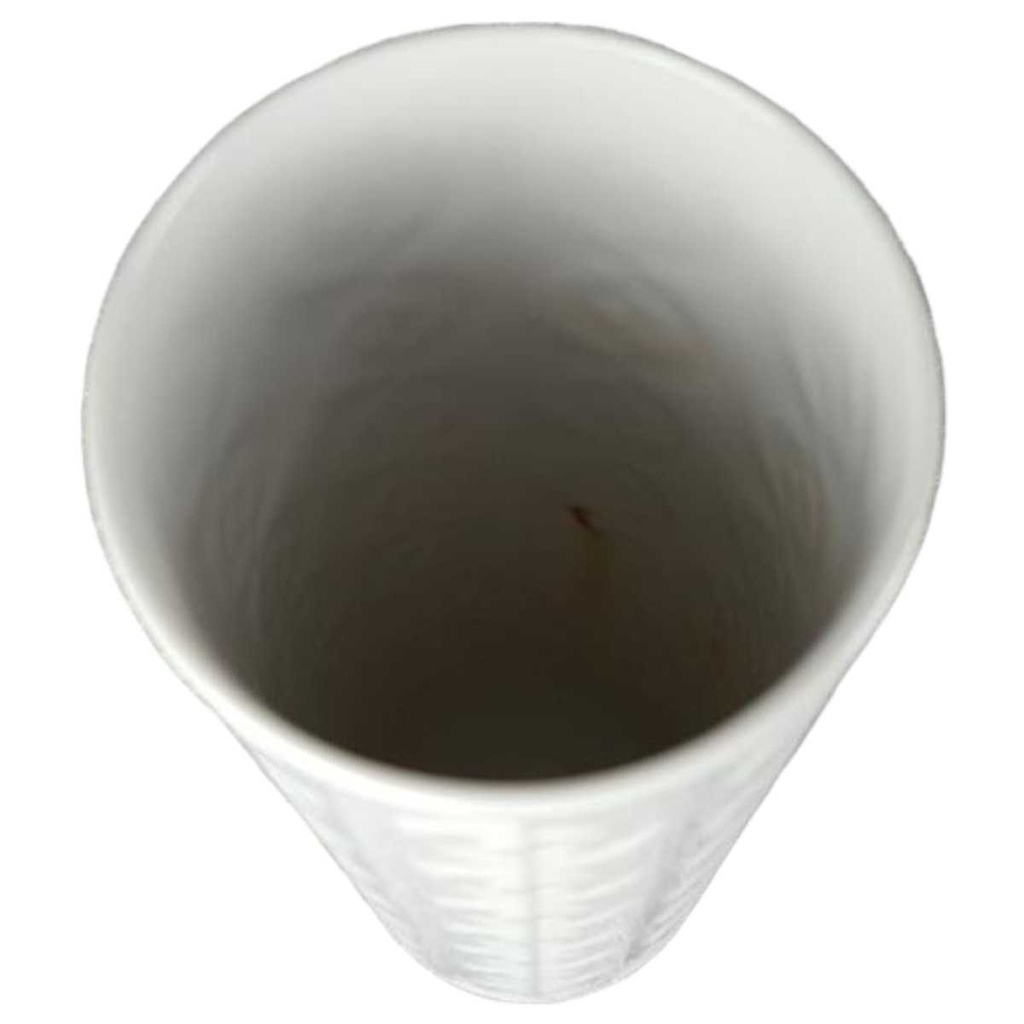 [458138438] Vase Blumenvase 23,4 cm AK Kaiser Porzellan Weiß gebraucht - gut Bild 2
