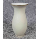[458138440] Vase 25,8 cm Oscar Schlegelmilch Blumen Elfenbein Beige gebraucht - gut Bild 4