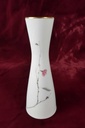 [458138458] Vase Blumenvase Goldrand 22 cm Rosenthal Blumen gebraucht - gut Bild 3