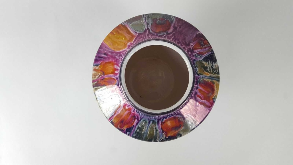 [458138459] Blumenvase 15,2 cm Scheurich W.Germany gebraucht - gut Bild 4