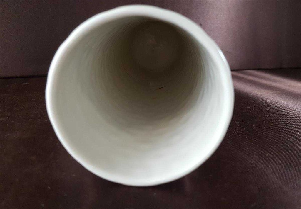 [45813847] Blumenvase 26 cm Heinrich Weiß gebraucht - gut Bild 6