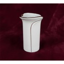 [458138480] Vase Blumenvase mit Golddekor 11,7 cm Fena Porzellan Einzelteile gebraucht - gut Bild 2