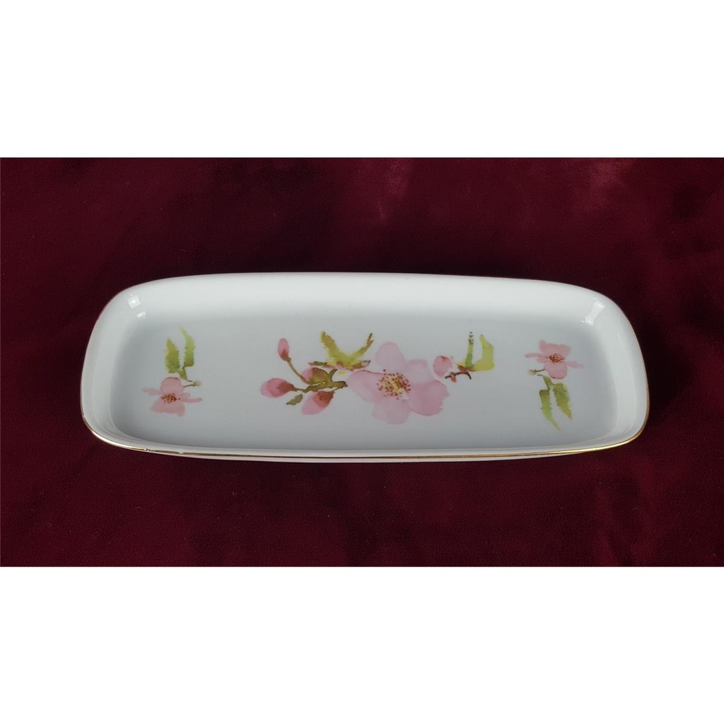 [458138481] Porzellan Milchkännchen Zuckerdose Blumendekor Goldrand Set 3 tlg Bild 4
