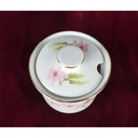 [458138481] Porzellan Milchkännchen Zuckerdose Blumendekor Goldrand Set 3 tlg Bild 8