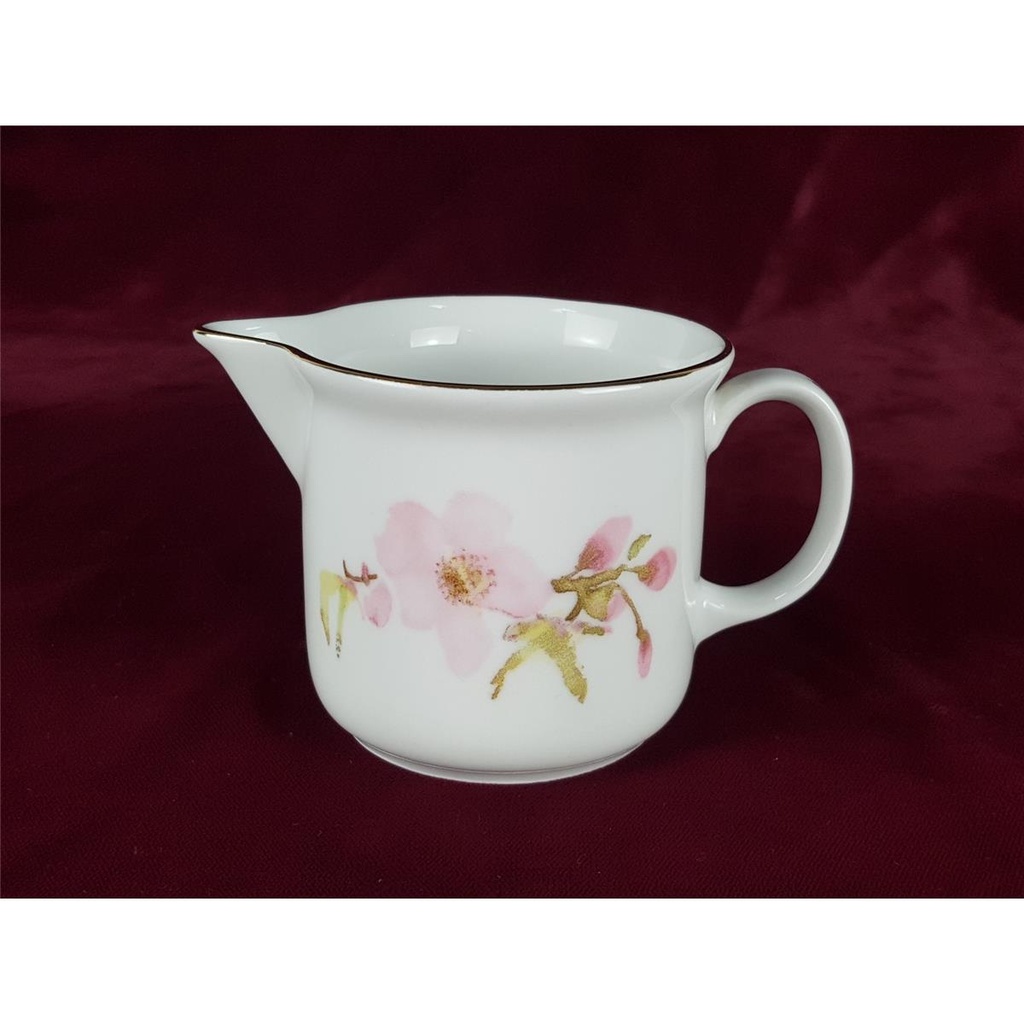 [458138481] Porzellan Milchkännchen Zuckerdose Blumendekor Goldrand Set 3 tlg Bild 10