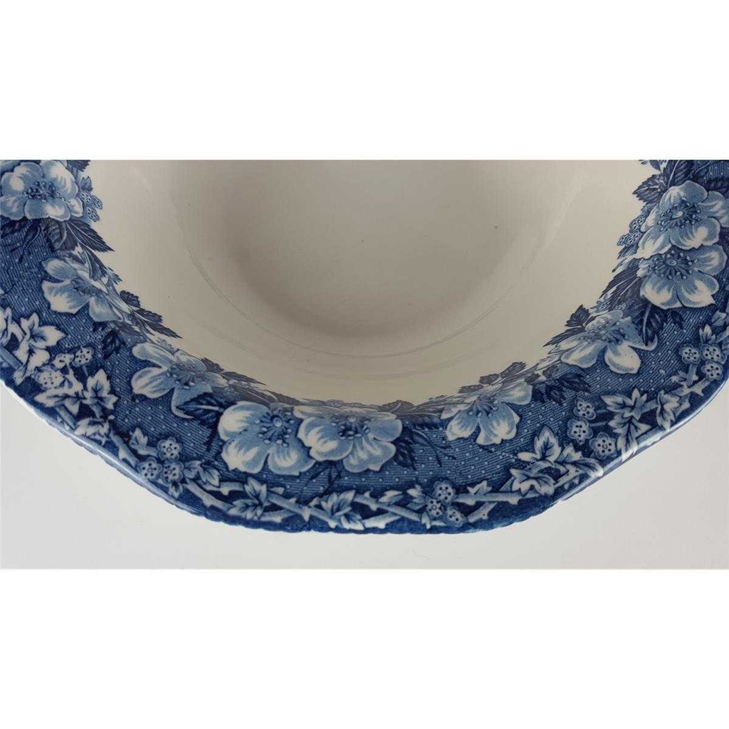 [458138487] Schüssel 23,5 cm Enoch Wedgwood Woodland Blau gebraucht - gut Bild 4