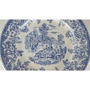 [458138488] Speiseteller Essteller 25,8 cm English Style Blau gebraucht - gut Bild 3