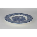 [458138489] Speiseteller Essteller 25 cm Enoch Wedgwood Woodland Blau gebraucht - gut Bild 3