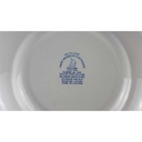 [458138489] Speiseteller Essteller 25 cm Enoch Wedgwood Woodland Blau gebraucht - gut Bild 4