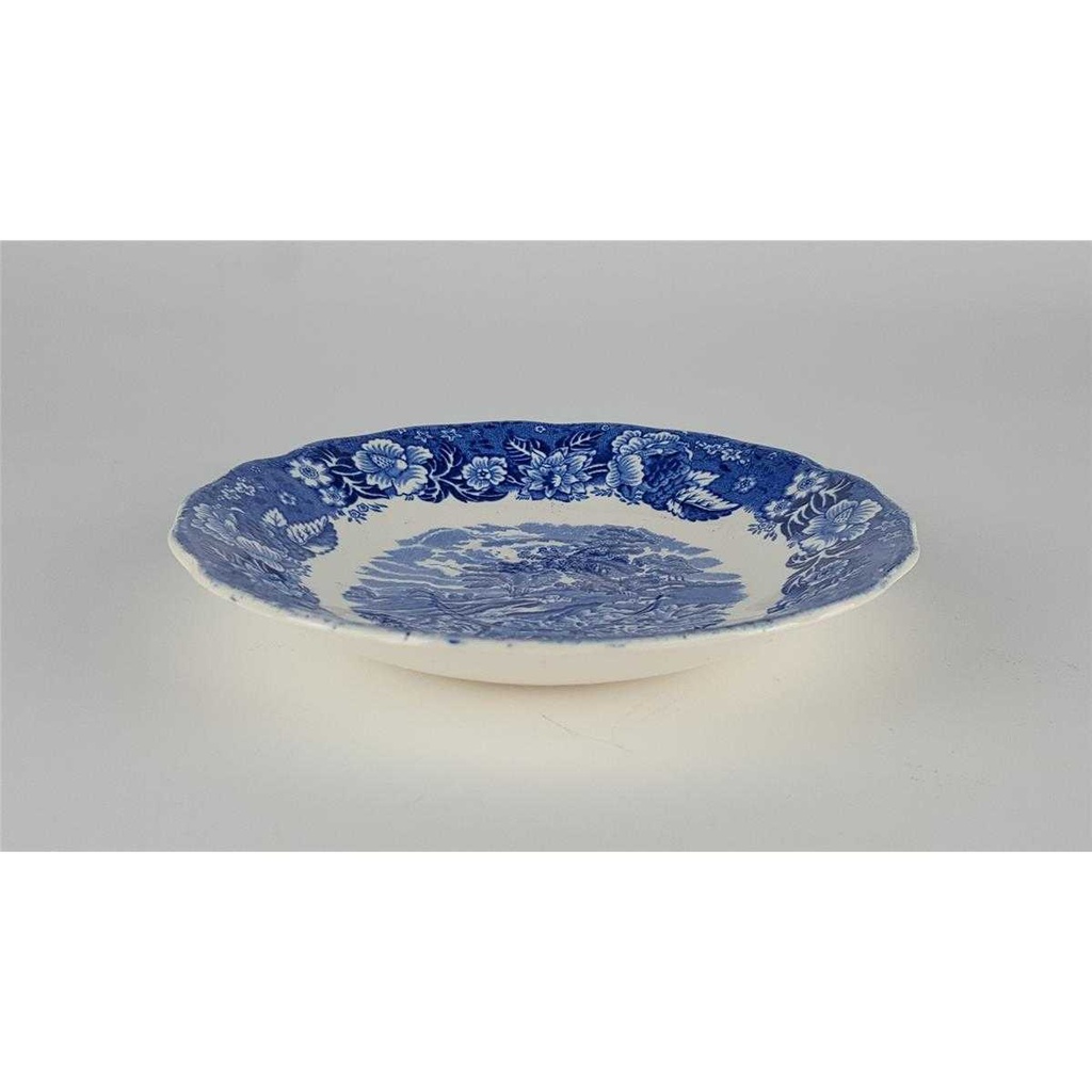 [458138493] Untertasse für Tee/Kaffee 15 cm Palissy Thames River Scenes Blau gebraucht - gut Bild 3