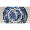 [458138497] Speiseteller Essteller 23,5 cm Petrus Regout Castillo Blau gebraucht - gut Bild 3